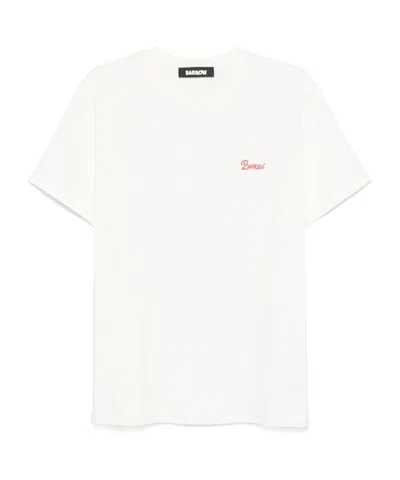 Barrow Short-sleeved T-shirt In White