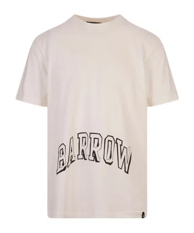 Barrow Short-sleeved T-shirt In White