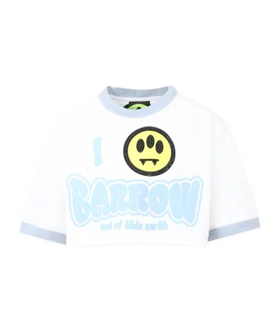 Barrow Kids' Short T-shirt In White