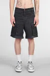 Barrow Shorts In Black Cotton In Black