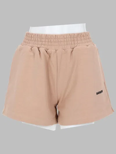 Barrow Shorts In Felpa In Neutral