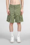 Barrow Shorts In Green Cotton In Green