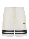 Barrow Shorts Made Of Vanilla Cotton. In Yellow