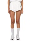 Barrow Logo-print Cotton Shorts In White