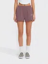 Barrow Elasticated Shorts In Purple