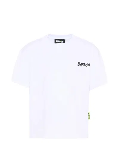 Barrow Kids' Short-sleeve Graphic T-shirt In White