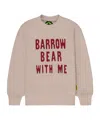 Barrow Slogan-print Sweatshirt In Nude
