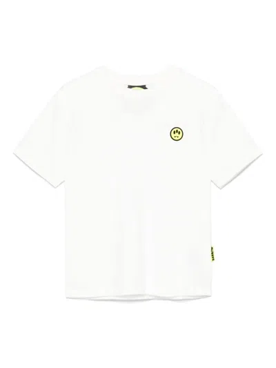 Barrow Kids' Smile Iconic T-shirt In White