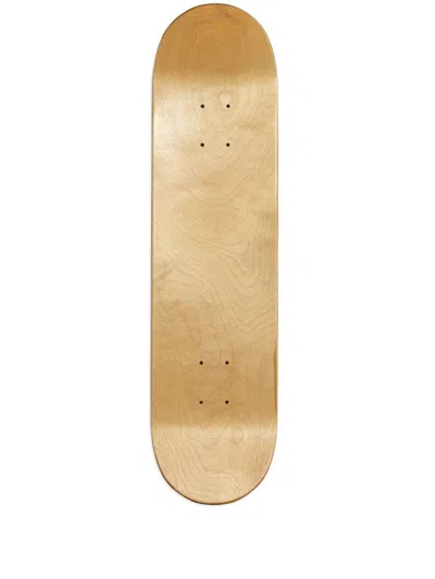 Barrow Smiley Face-print Skateboard In Neutral