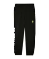 Barrow Smiley Face Sweatpants In Black