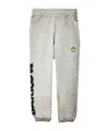 Barrow Smiley Face Sweatpants In White