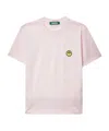 Barrow Smiley Face T-shirt In Pink