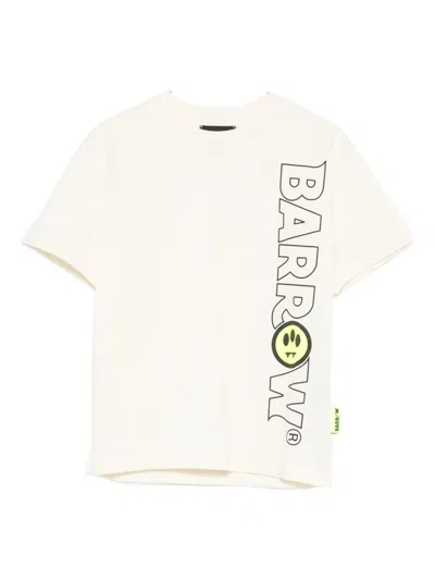 Barrow Smiley T-shirt In White