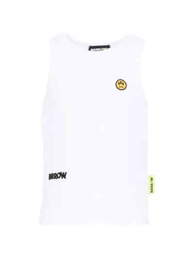 Barrow Kids' Smiley Vest In White