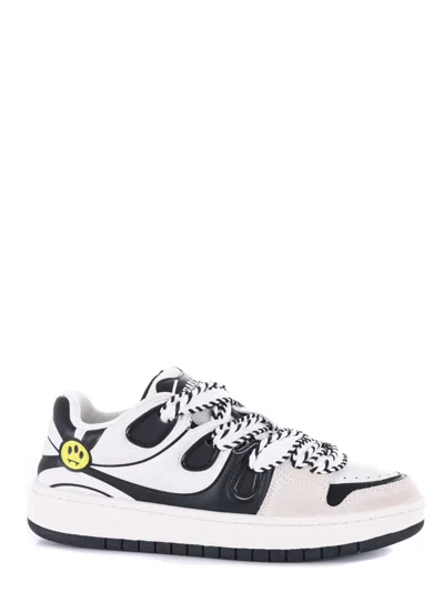 BARROW BARROW SNEAKERS IN LEATHER AND SUEDE