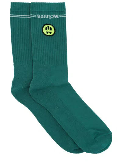 Barrow Socks With Logo In Animal Print