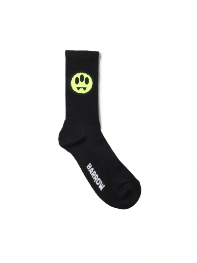 Barrow Socks With Logo In Black