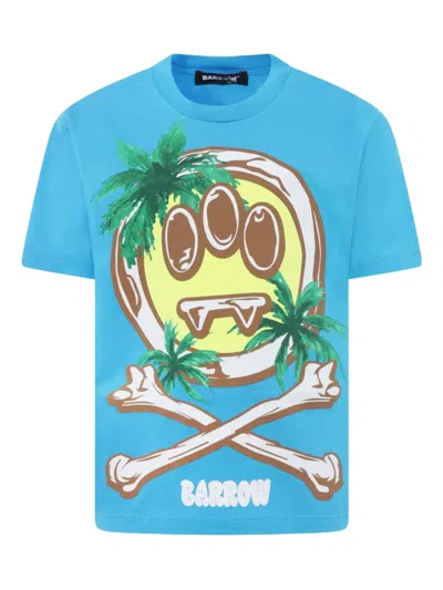 Barrow Kids' Special Bones T-shirt In Blue