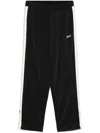 Barrow Stripe-detailed Track Pants In Black