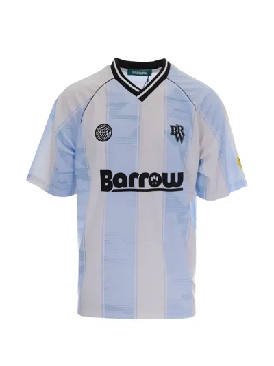 Barrow Striped Logo-print T-shirt In Black