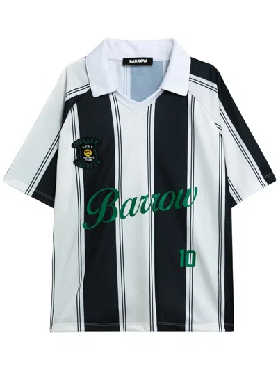 Barrow Striped T-shirt In 黑色