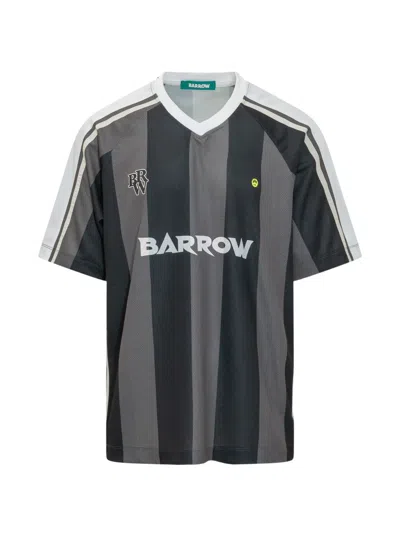 Barrow Striped T-shirt In Black