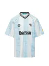 Barrow T-shirt Triacetato Coconut Sky In Blue
