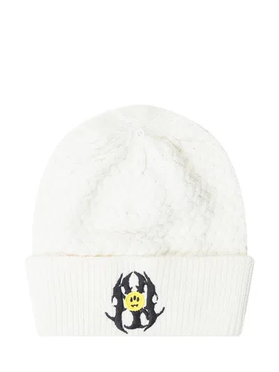 Barrow Stylish  Hat With Embroidered Logo In Crema