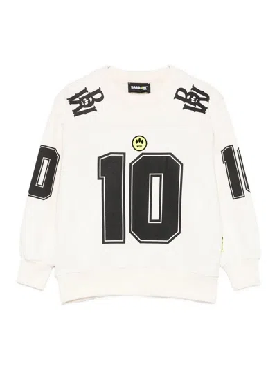 Barrow Sweatshirt With Logo In White