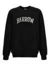 Barrow Logo Print Sweatshirt In Black