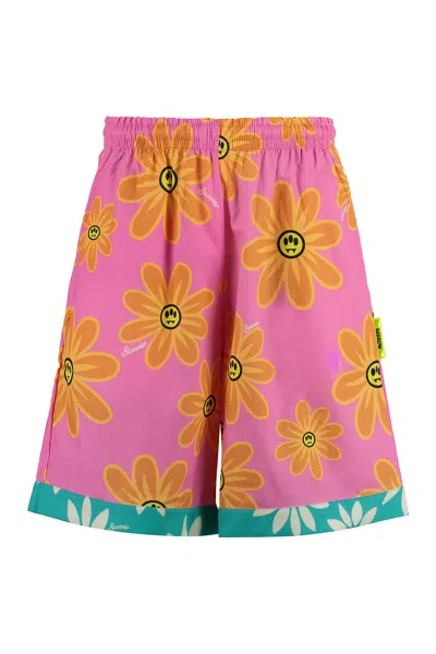 BARROW BARROW SUNFLOWER PRINT BERMUDA SHORTS