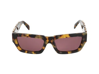 Barrow Givenchy  Black Calf Leather Sneakers In Brown