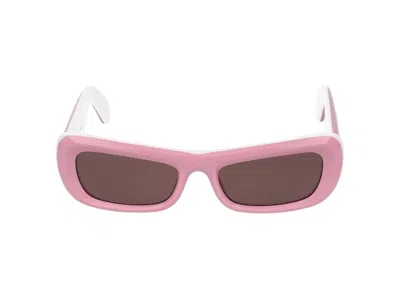 Barrow Sunglasses  Sba006v 095z Bianco+top Rosa 56/19/140 In Pink