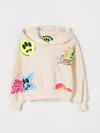 Barrow Logo-print Hoodie In Beige