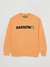 Barrow Logo-print Sweatshirt In Orange