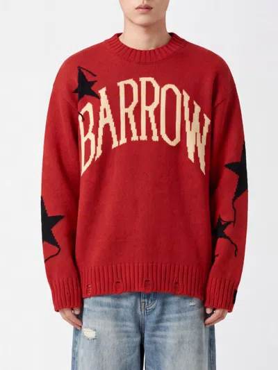 Barrow Sweater Men Color Red In Multi
