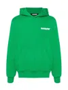 Barrow Hooded Long-sleeved Hoodie In Green