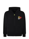 Barrow Man Sweatshirt Black Size L Cotton In Black