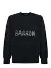 Barrow Logo Sweatshirt In Black