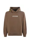 Barrow Man Sweatshirt Camel Size M Cotton In Brown