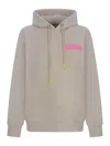 Barrow Hooded Sweatshirt In Grey