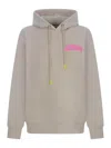 Barrow Hooded Sweatshirt In Grey