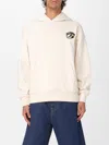 Barrow Sweatshirt  Men Color Beige In Burgundy