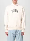 Barrow Logo Printed Sweatshirt Hoodie In 奶油色