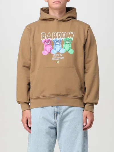 Barrow Sweatshirt  Men Color Tobacco In 烟草色