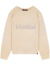 Barrow Logo-print Sweatshirt In Beige