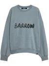 Barrow Knit Crew Neck Sweatshirt In Grey