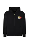 Barrow Man Sweatshirt Black Size L Cotton In Black