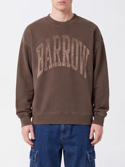 Barrow Sweatshirt Men Color Cocoa In Brown