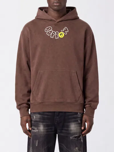 Barrow Sweatshirt Men Color Cocoa In Brown